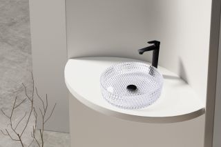 Раковина прозрачная ABBER Glas AK2301 40см